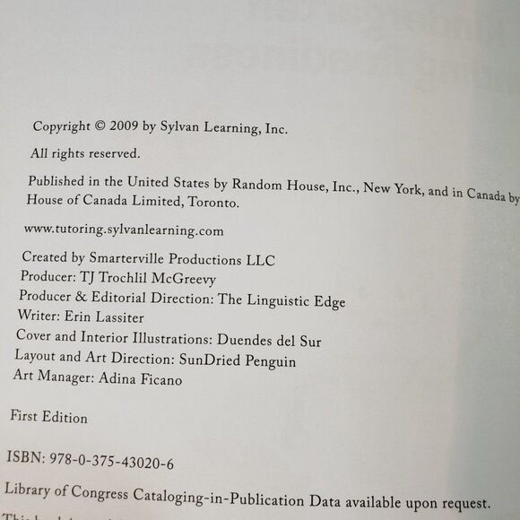 Sylvan Kindergaten Preschool Workbooks Word Game Reading Readiness PB Homeschool - Picture 9 of 13